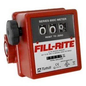 Flow Meter Fill-Rite Series 800 Electric Fuel Transfer Pump